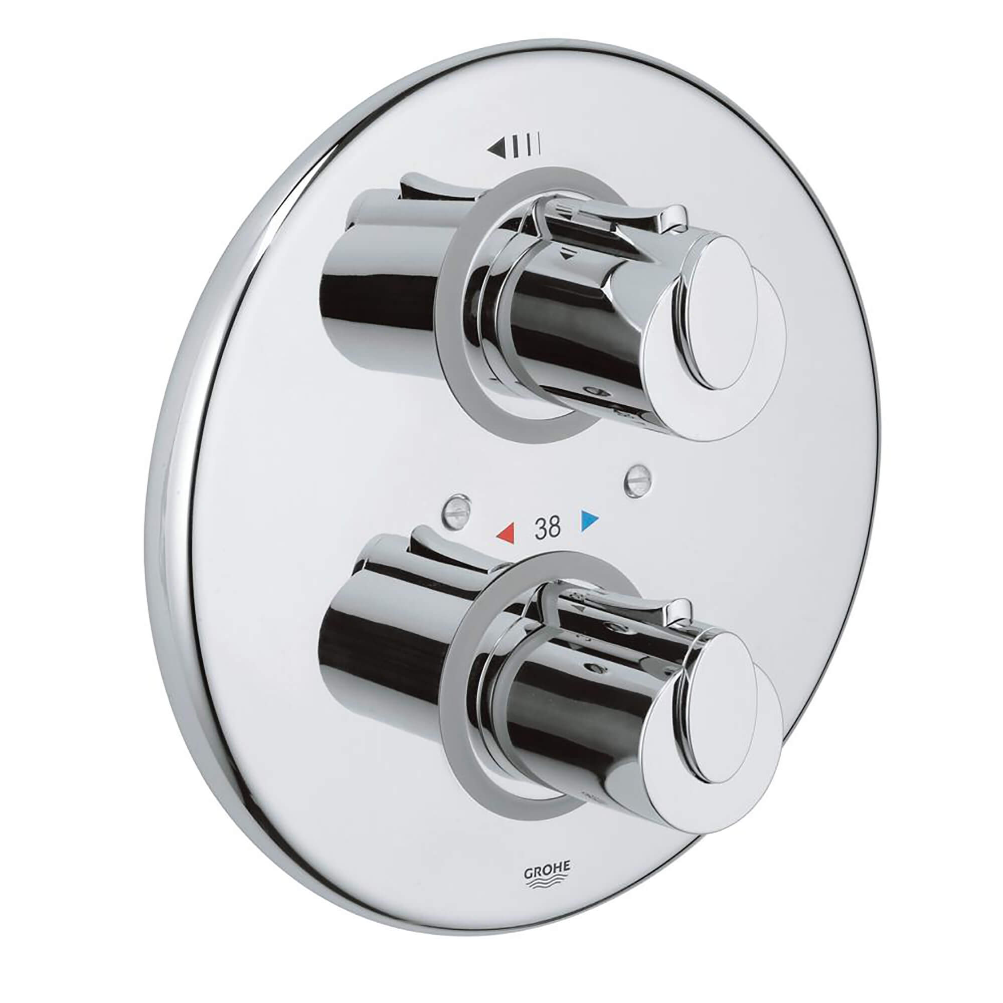 2Handle Thermostatic Valve Trim